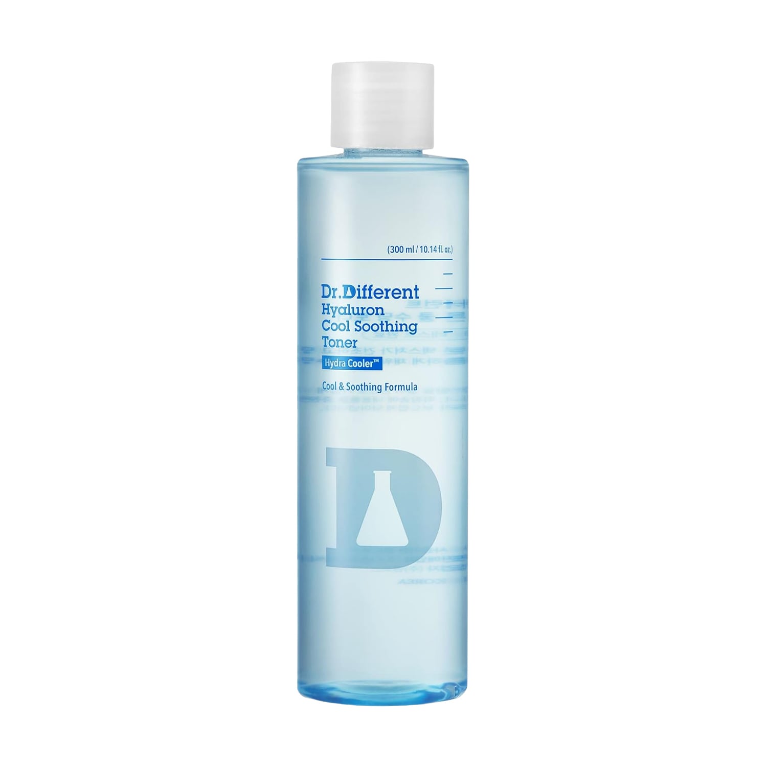 Зволожувальний охолоджувальний тонер для обличчя Dr.Different Hyaluron Cool Soothing Toner, 300 мл